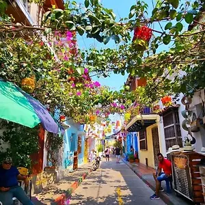 Casa Familiar Encanto Historico En El Mej0r Barrio De La Ciudad Сasa de vacaciones Cartagena
